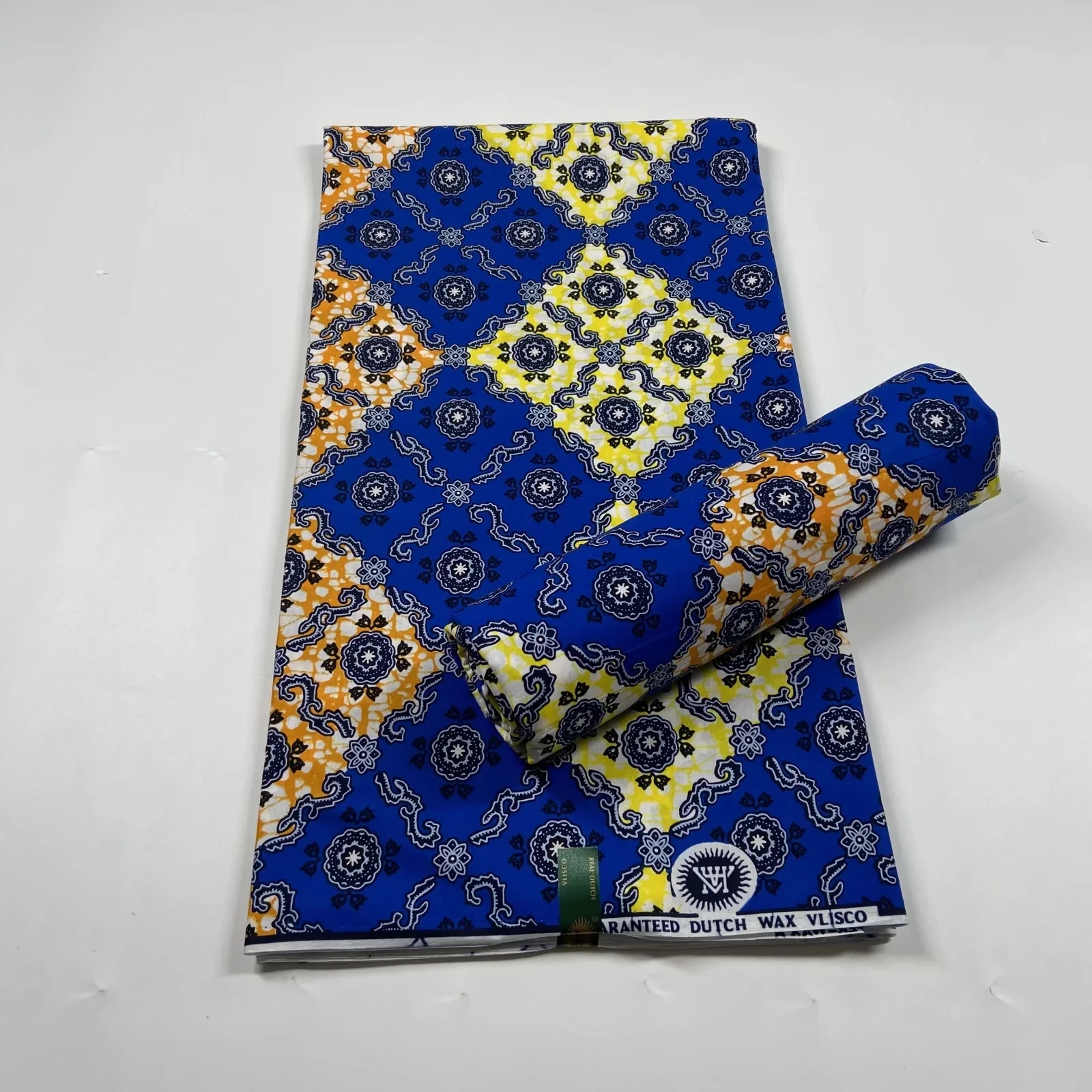 

Veritable High Quality Sewing Materia For Wedding Dress 100%Cotton Real Wax Ankara African Wax Dye Print Fabrics Per Meter SP-ER