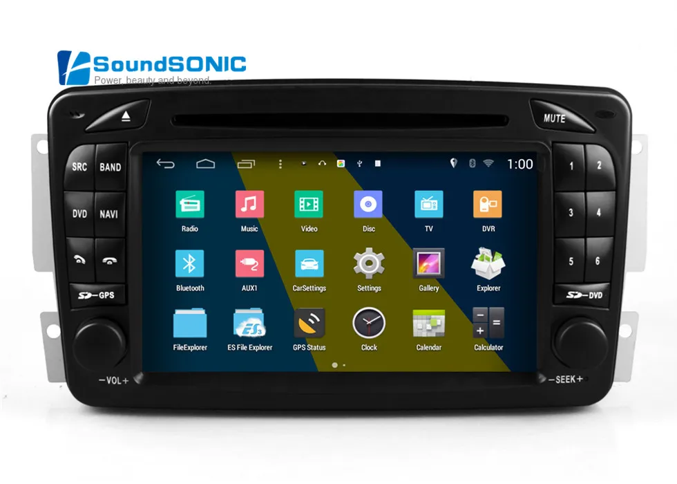 S160 четырехъядерный Android 4.4.4 Авторадио GPS Navi мультимедийный плеер для Mercedes E420 E430 E50