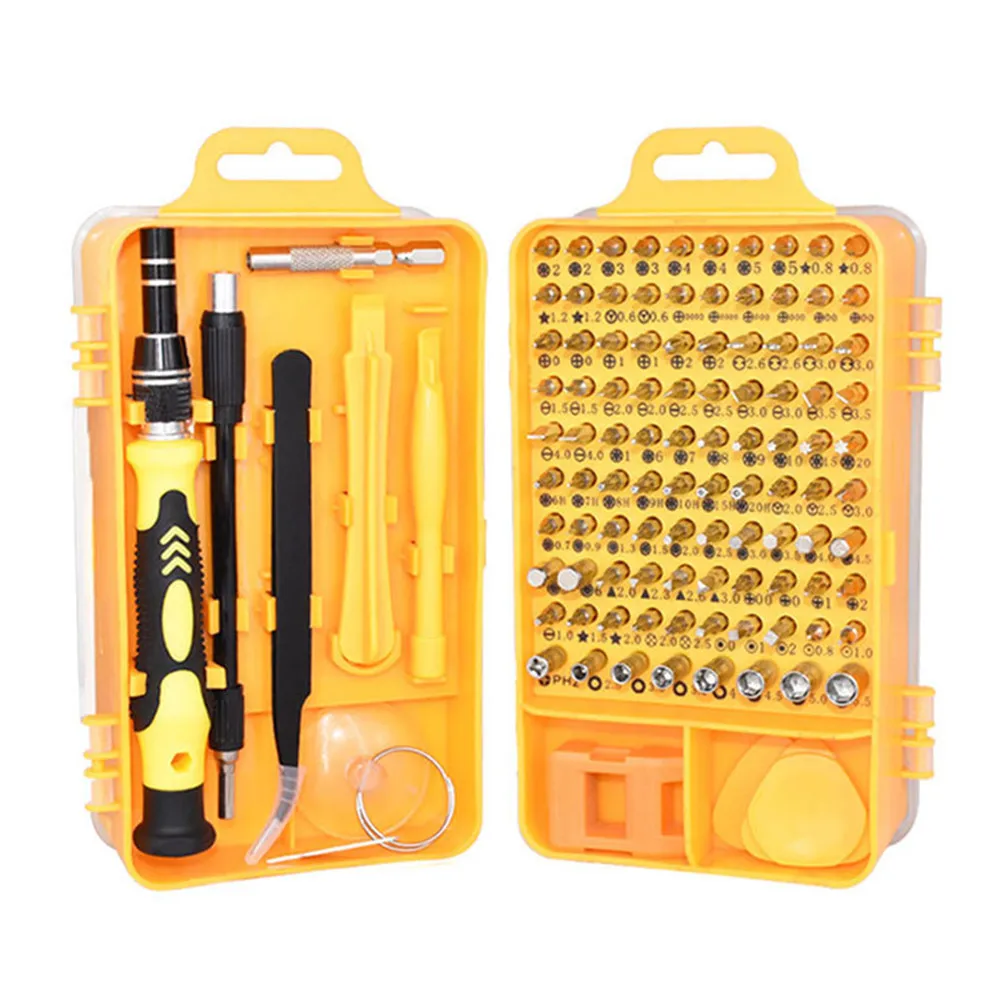 

Hot 115 in 1 Precision Screwdriver Set Torx Screw Driver Phone Laptop Repair Kits D6