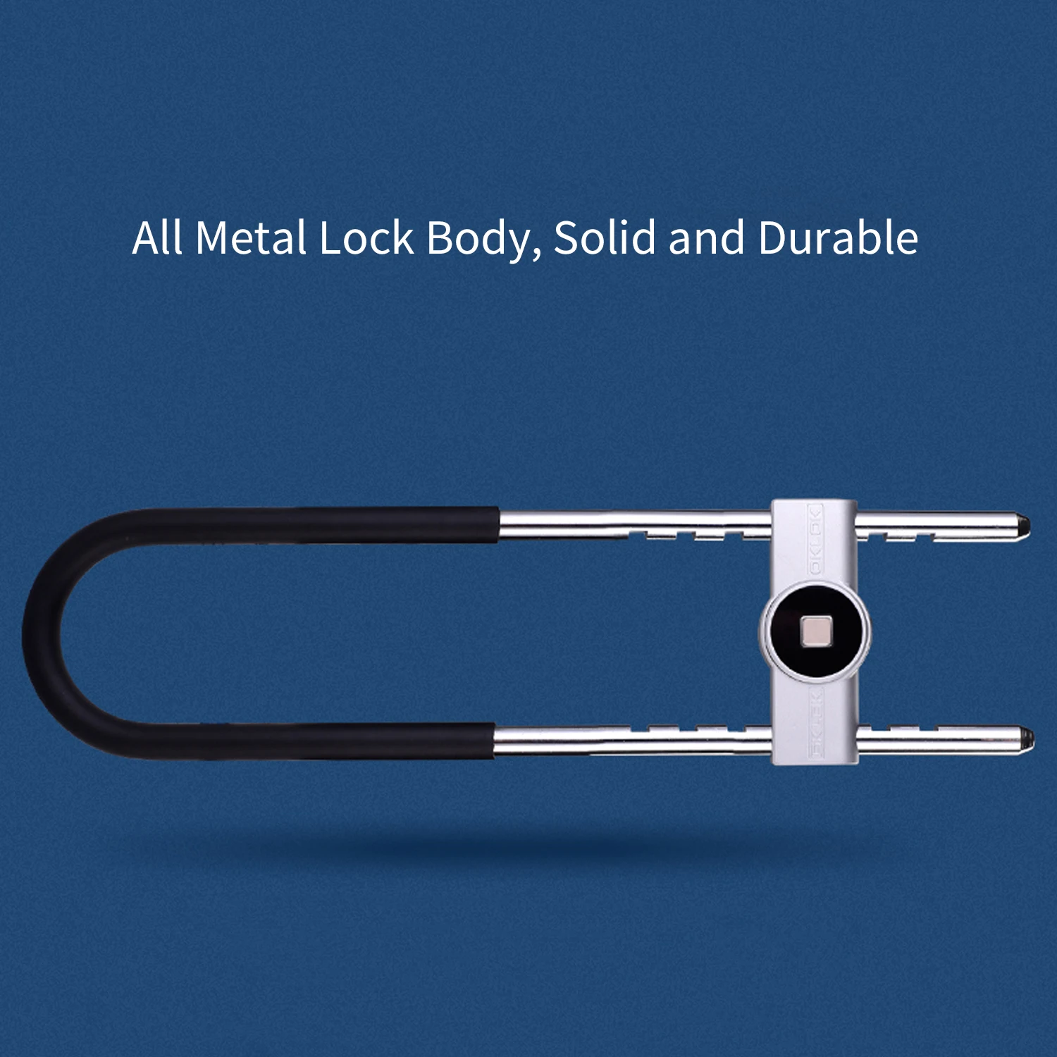 U образный замок со сканером отпечатков пальцев интеллектуальный с приложением BT