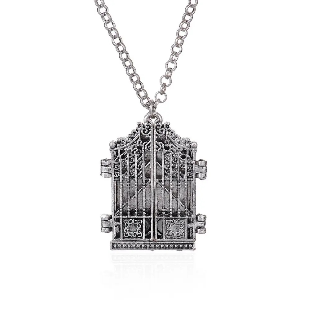 Ретро нежная фоторамка на память ожерелья новые винтажные двери медальон