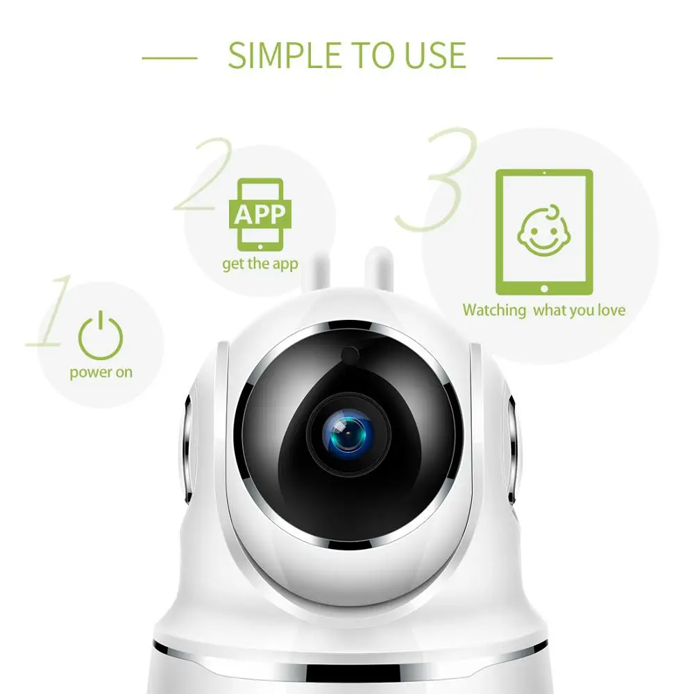 Ip камера TAOCOCO WiFi 1080P/720P наблюдения детский монитор ночное видение домашняя