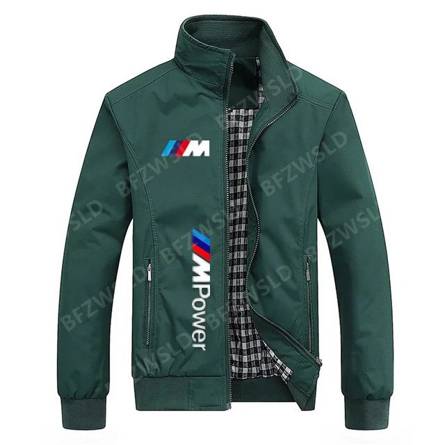 Новинка 2021 куртки для bmw с принтом логотипа автомобиля Мужская Повседневная