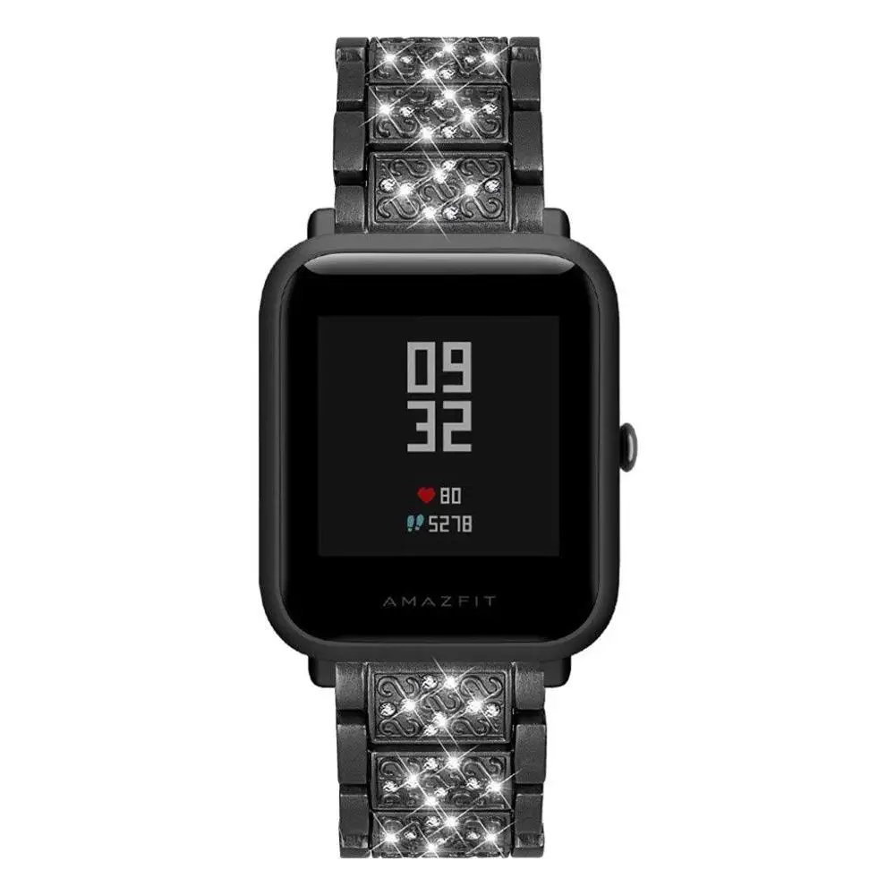 Ремешок-петля для Amazfit Bip 20 мм 22 из нержавеющей стали | Наручные часы