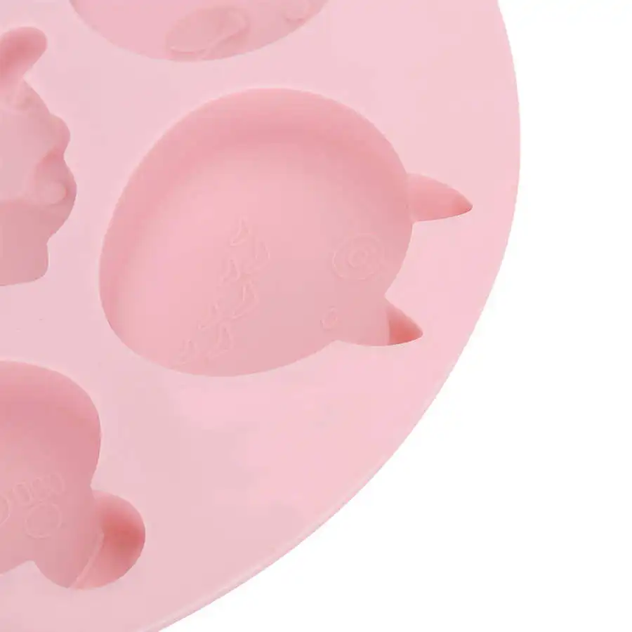 

2pcs Cartoon Animals Shaped Silicone Mold Cooking Tools for Cake Chocolate Fondant Mould DIY Decorating Baking Home Use