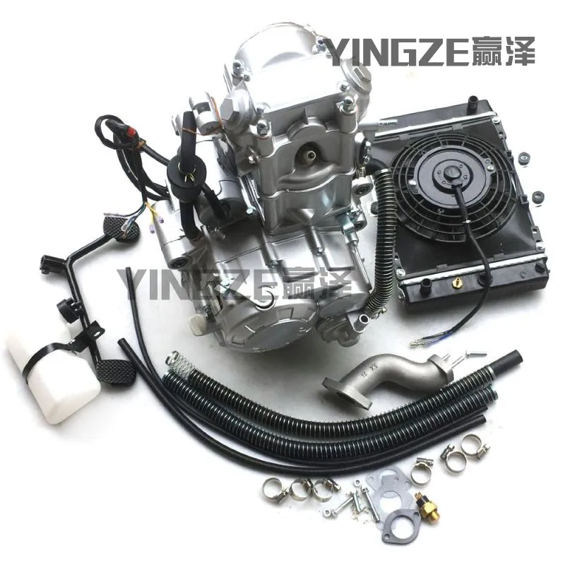 Zongshen 200CC Go Kart картинг Байк охлаждения масла обратный Шестерни ATV двигателя с