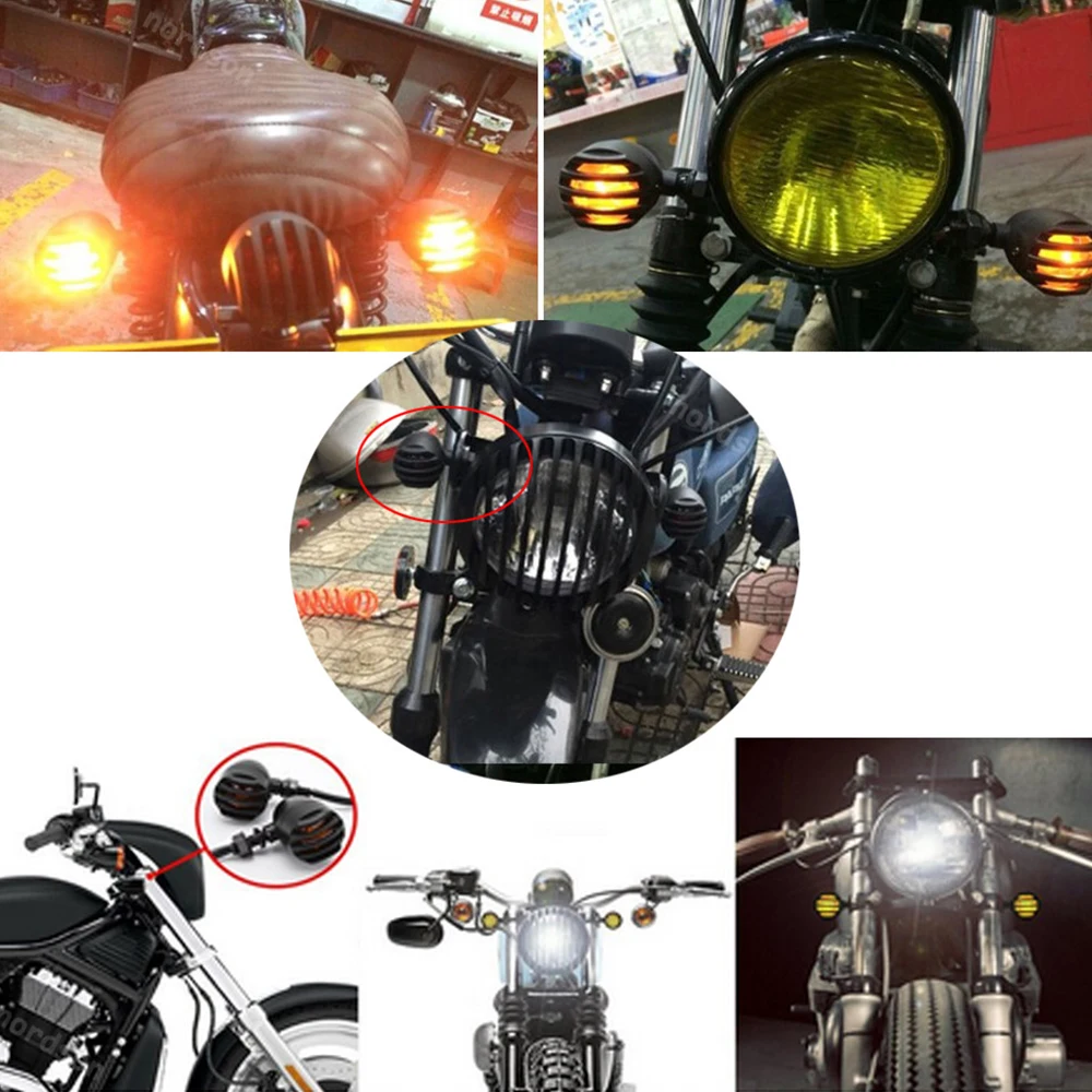 Ретро мотоциклетный сигнальный автомобильный светильник профессиональные