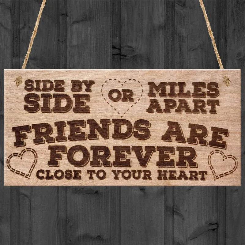 Прямоугольная деревянная доска Подарочная подвесная бирка вывеска винтажная