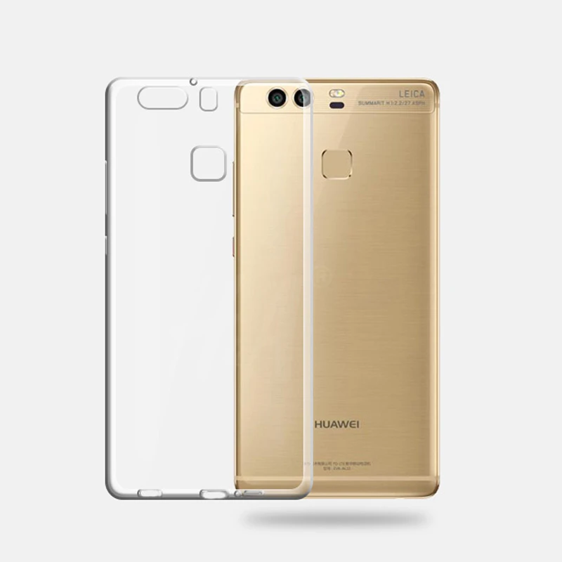 Прозрачный Чехлы на заднюю панель телефона для huawei P10/P10 Lite/P10 Plus силиконовый чехол тонкий прозрачный противоударный мягкий ТПУ P10Lite P10Plus - Цвет: Прозрачный