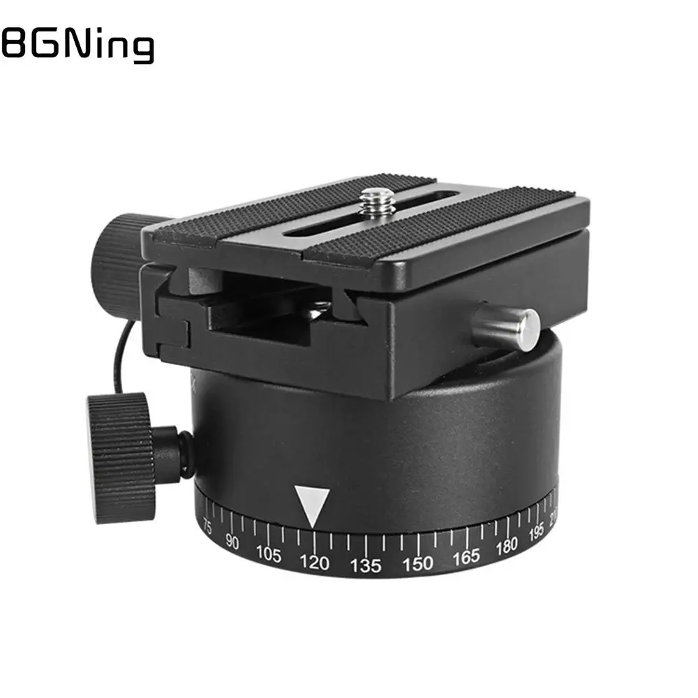 Панорамная головка штатива с быстроразъемной пластиной индексным узлом