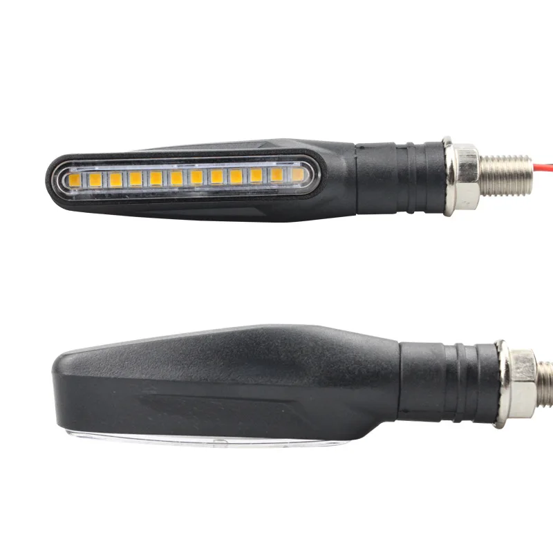 

4Pcs/set 12V Universal Motorcycle Turn Signal 12 LED Lights Indicators Signal light for Yamaha Harley Honda Kawasaki