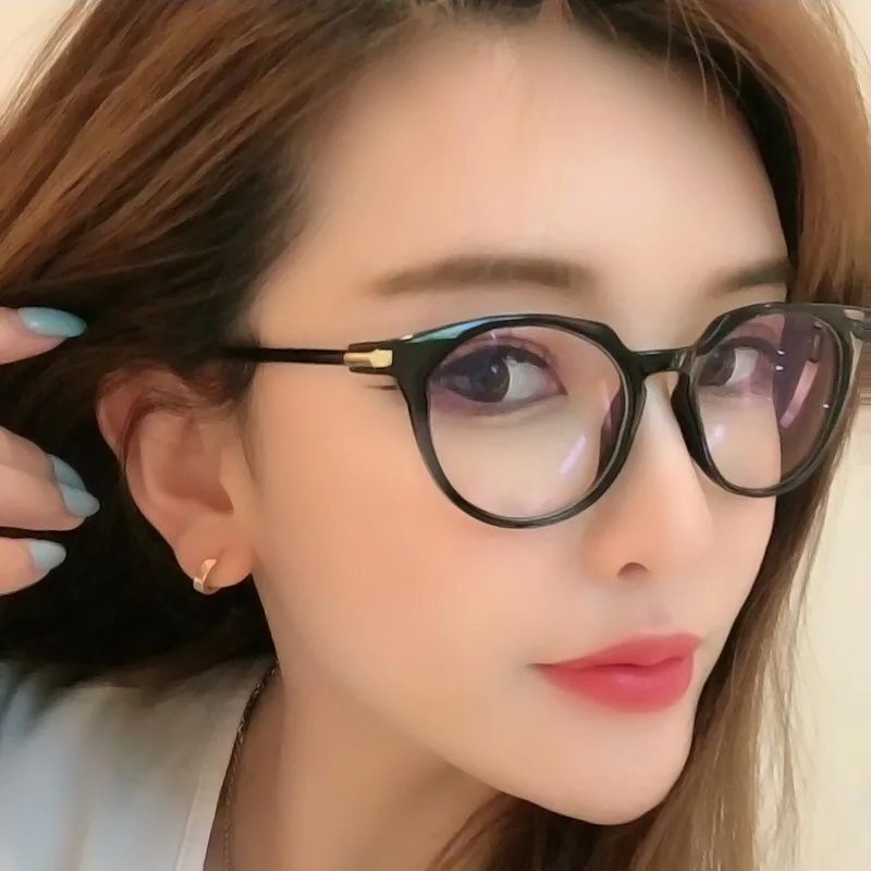

Lunette Frame Computer Glasses Office Women Anti Blue Light Eyewear Vintage Gafas Gaming Eyeglasses Optical Eye Glasses JH15992