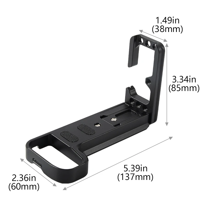 

Регулируемый алюминиевый сплав подходит для основания камеры Fuji X-S10 1/4 винт L-образной формы кронштейн держатель БЫСТРОРАЗЪЕМНАЯ пластина