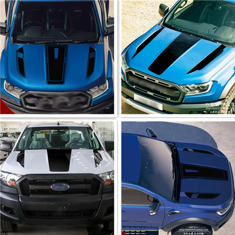 Автомобильный Sticke капюшон черный винил аксессуары автомобиля наклейки