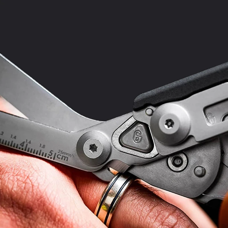 

Emergency Shears Raptor Response Multitool Plier Shears Tac-tical Folding Pliers with Strap Cutter & Glass Breaker