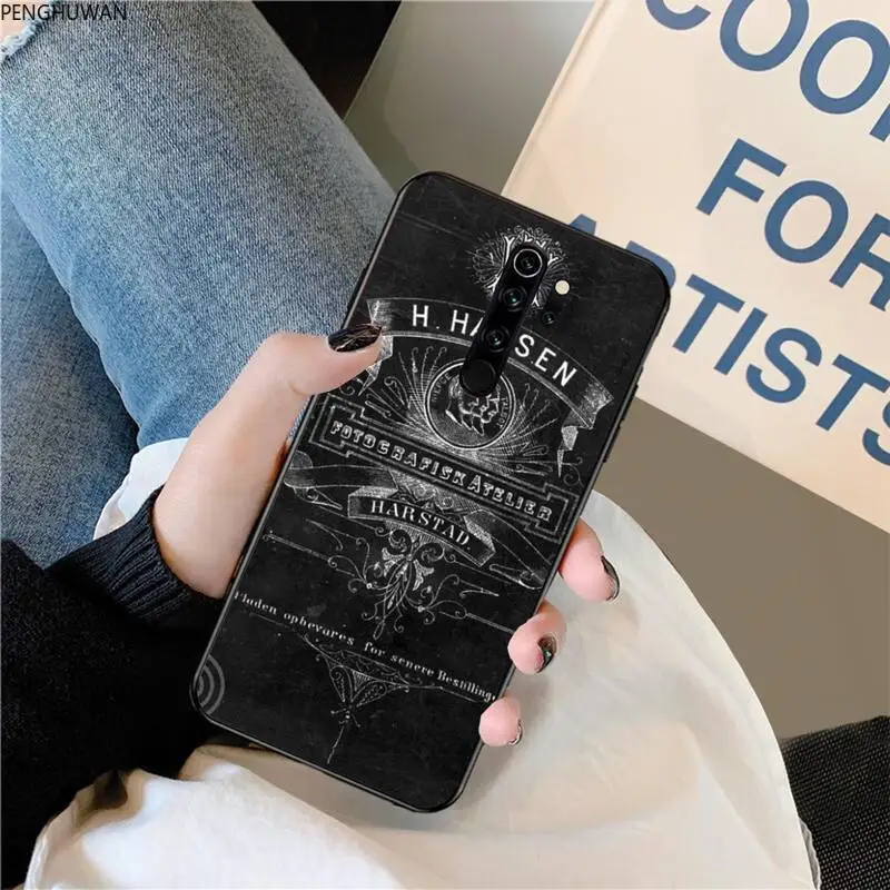 Черный мягкий чехол для телефона с изображением ведьмаков Луны Таро тарем Redmi Note 8