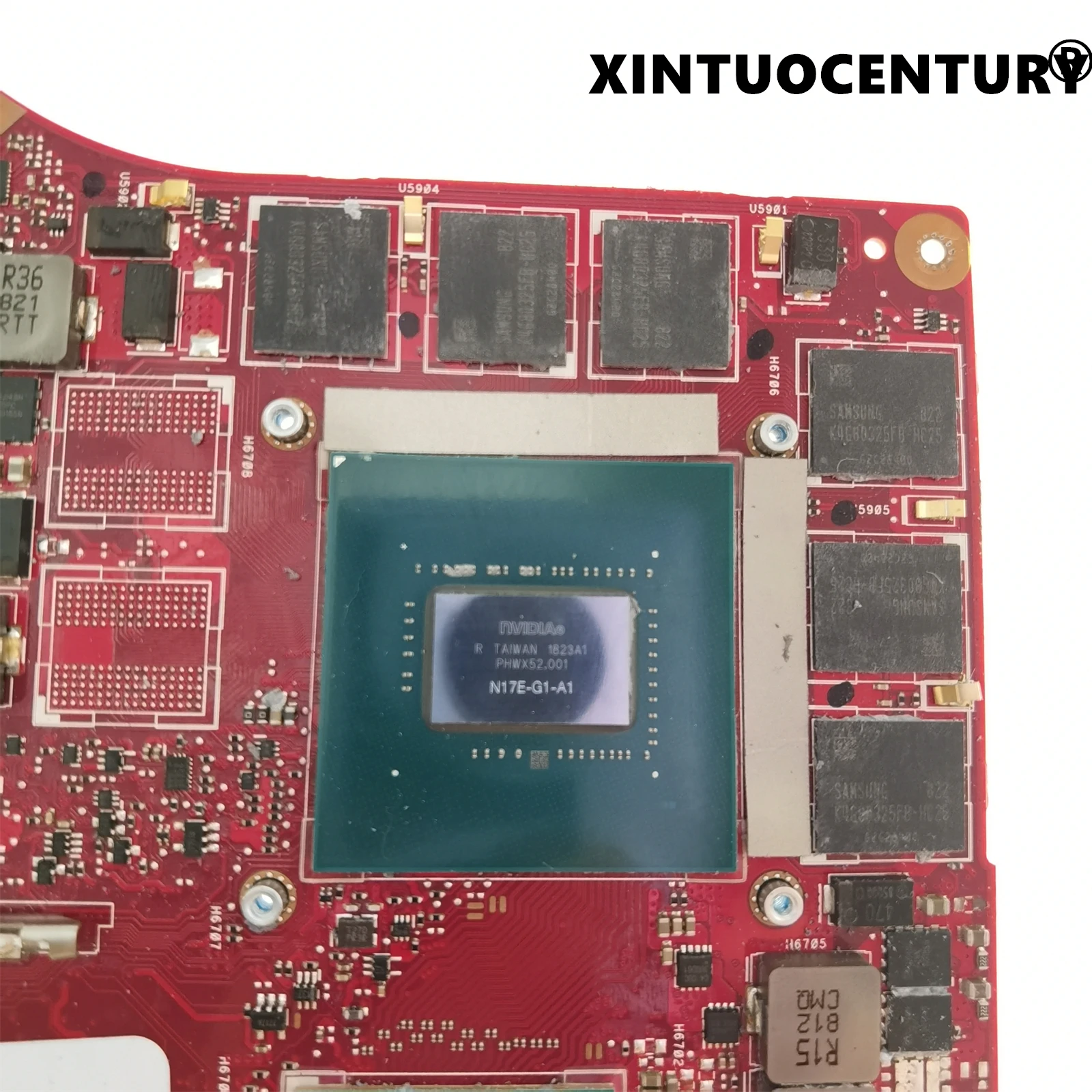 Billig 60NR00F0-MB4260 Für ASUS ROG GU501G 5U501GM Laptop Motherboard REV. 2,1 Mainboard Mit I7-8750H N17E-G1-A1 100% Getestet Arbeits