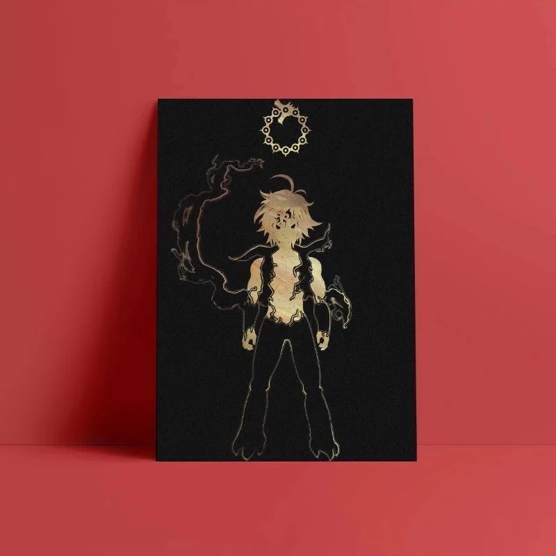 

Modular Pictures Meliodas Seven Deadly Sins Canvas Painting Anime Wall Art Posters Print Modern Living Room Home Decor No Frame