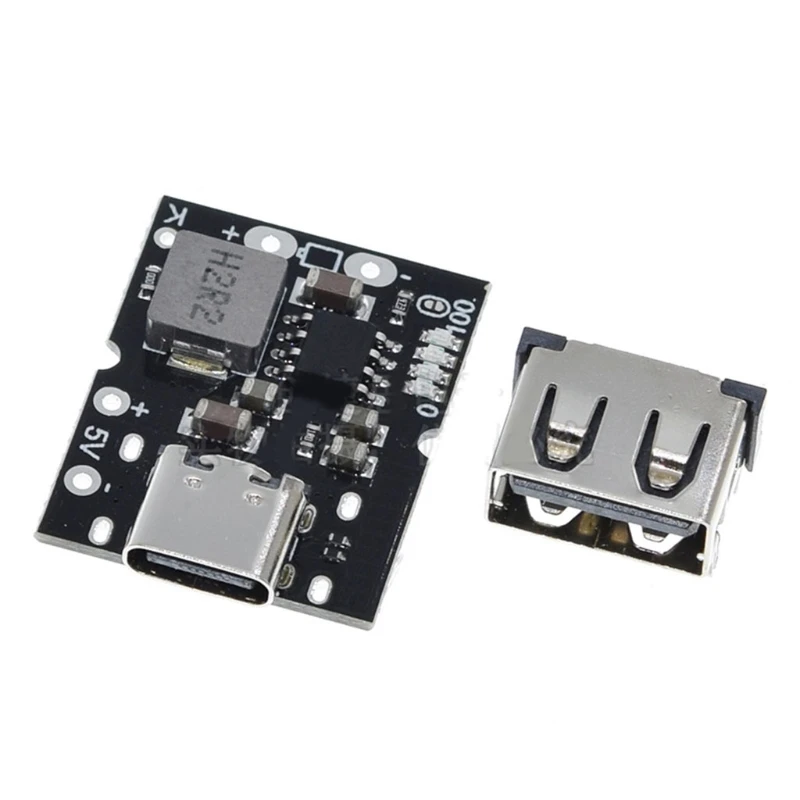 

Type-C Input Charge Discharge Module Integrated Board PCB Board Module 2A 5V 4.2V/4.35V Mobile Power Protection DIY