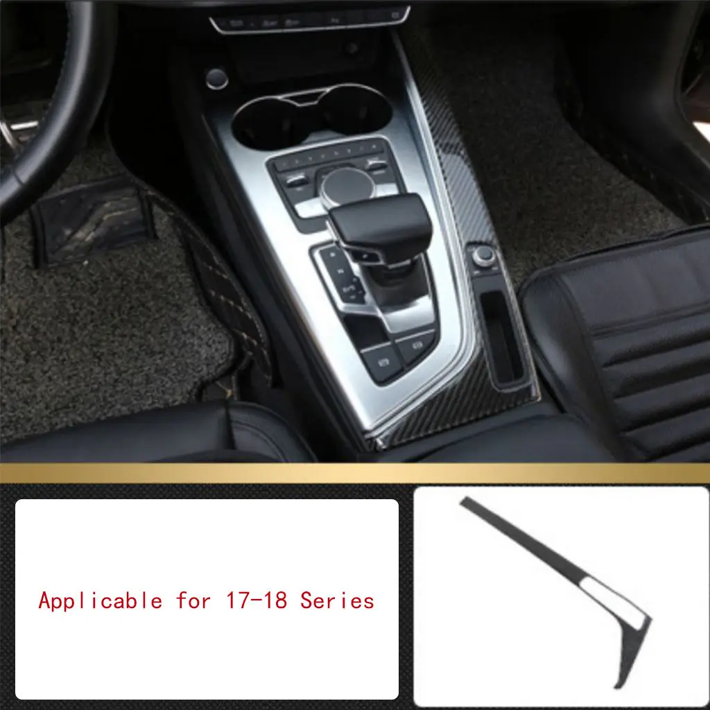 

Durable Gear Panel Frame Trim Sticker Cover Kit for 17-18 Audi A4L