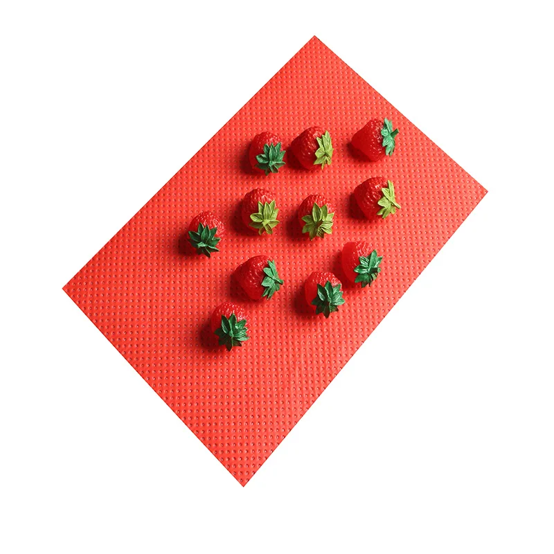 

Misource 100pcs 160x70mm high quality pe film food moisture absorbing fruit vegetable meat tray absorbent pad