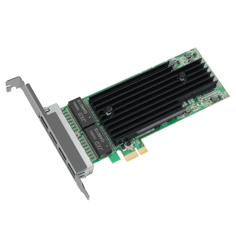 Сетевая карта intel 82575 Gigabit Ethernet PCI Express X1 10/100/1000M RJ45 LAN адаптер конвертер сетевой