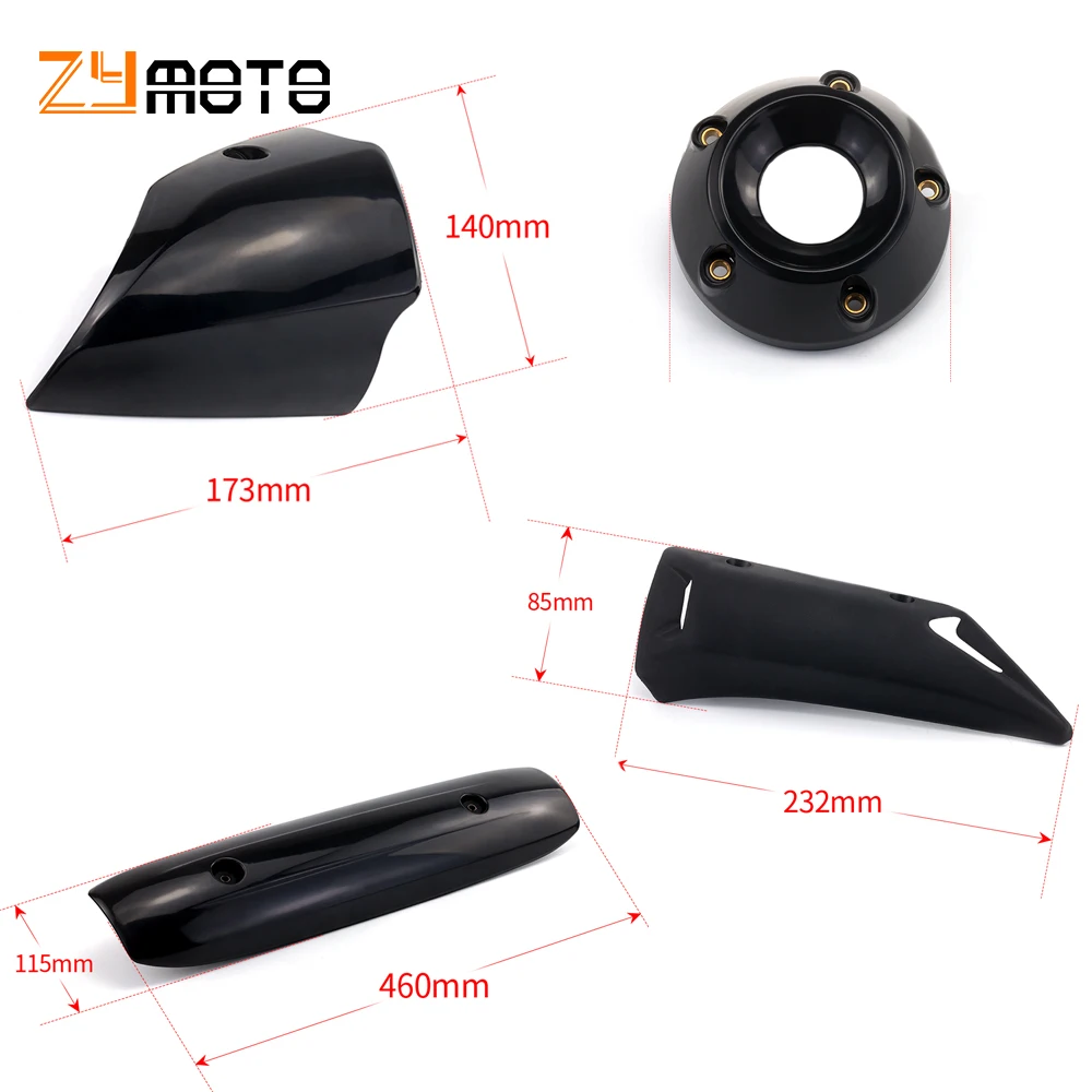 Накладка на выхлопную трубу мотоцикла T max для защиты крыла для Yamaha XP500 tmax500 tmax530 Tmax 500 530 2012 2013 2014 2015 2016.