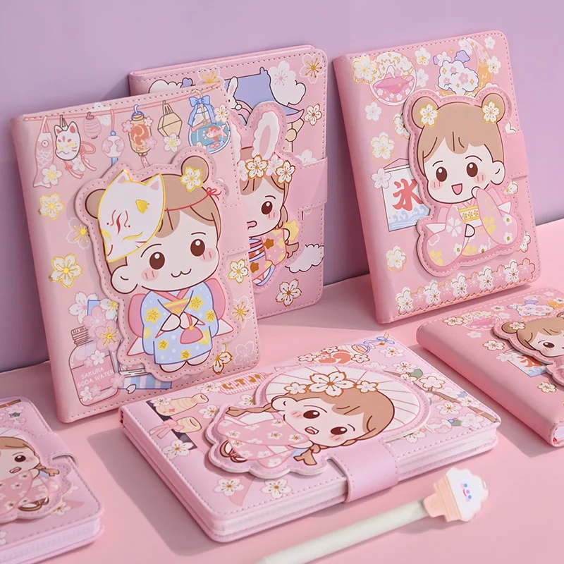 

Cute Notebook Small Fresh Girl Heart Net Celebrity A6 B6 High-value Cheap Diary Book Elementary Student Notepad Work