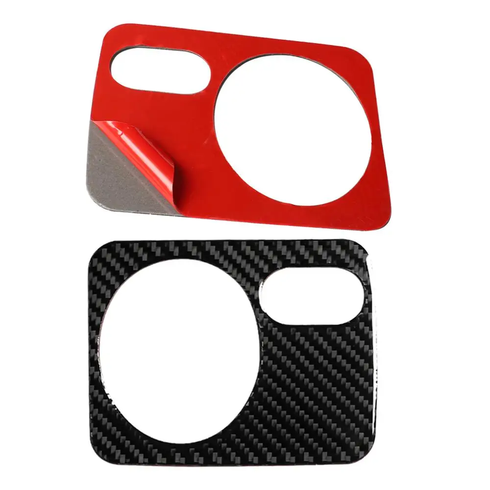 

For Volkswagen Golf 6 Gti R MK6 Car Styling Carbon Fiber Headlamp Frame Gear Panel Gear Door Panel Internal Stickers Accessories