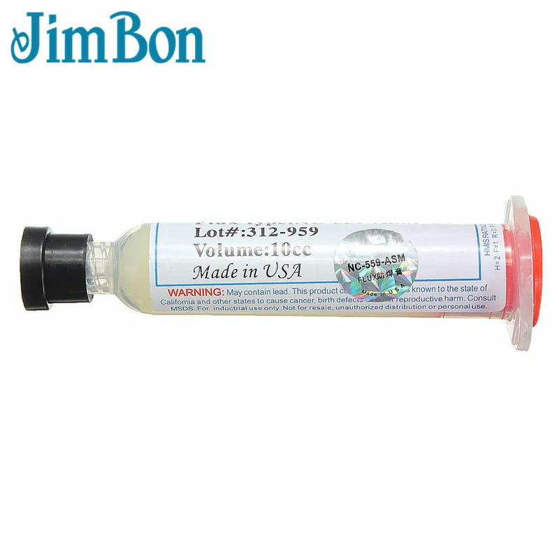1 шт. припоя паяльной пасты флюсовая паста экологически масло 10cc NC 559 ASM UV BGA PCB