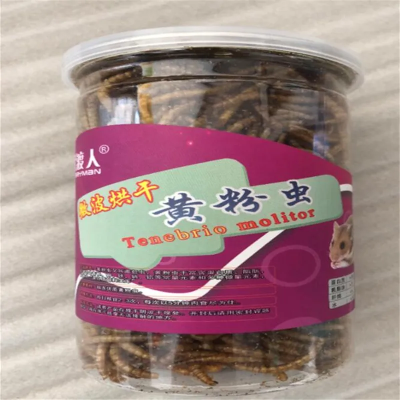 2020 сушеный аквариум Mealworm пруд рептилии дикая птица еда хомяк семена птиц ящерица