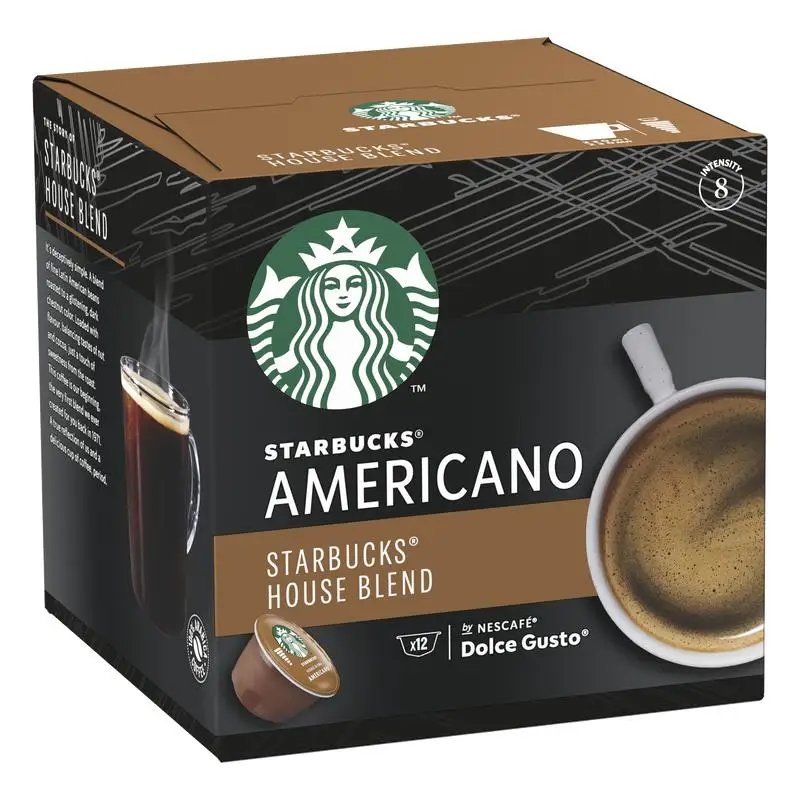 Кофе Nescafe Dolce Gusto STARBUCKS House Blend Americano в капсулах 12 шт |
