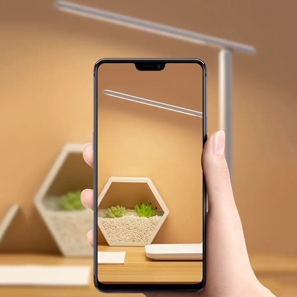 Портативная Регулируемая 3-уровневая настольная лампа сенсорные настольные