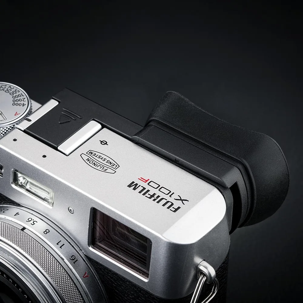Окуляр для видоискателя камеры Fujifilm X100F Fuji X 100F с крышкой горячего башмака |