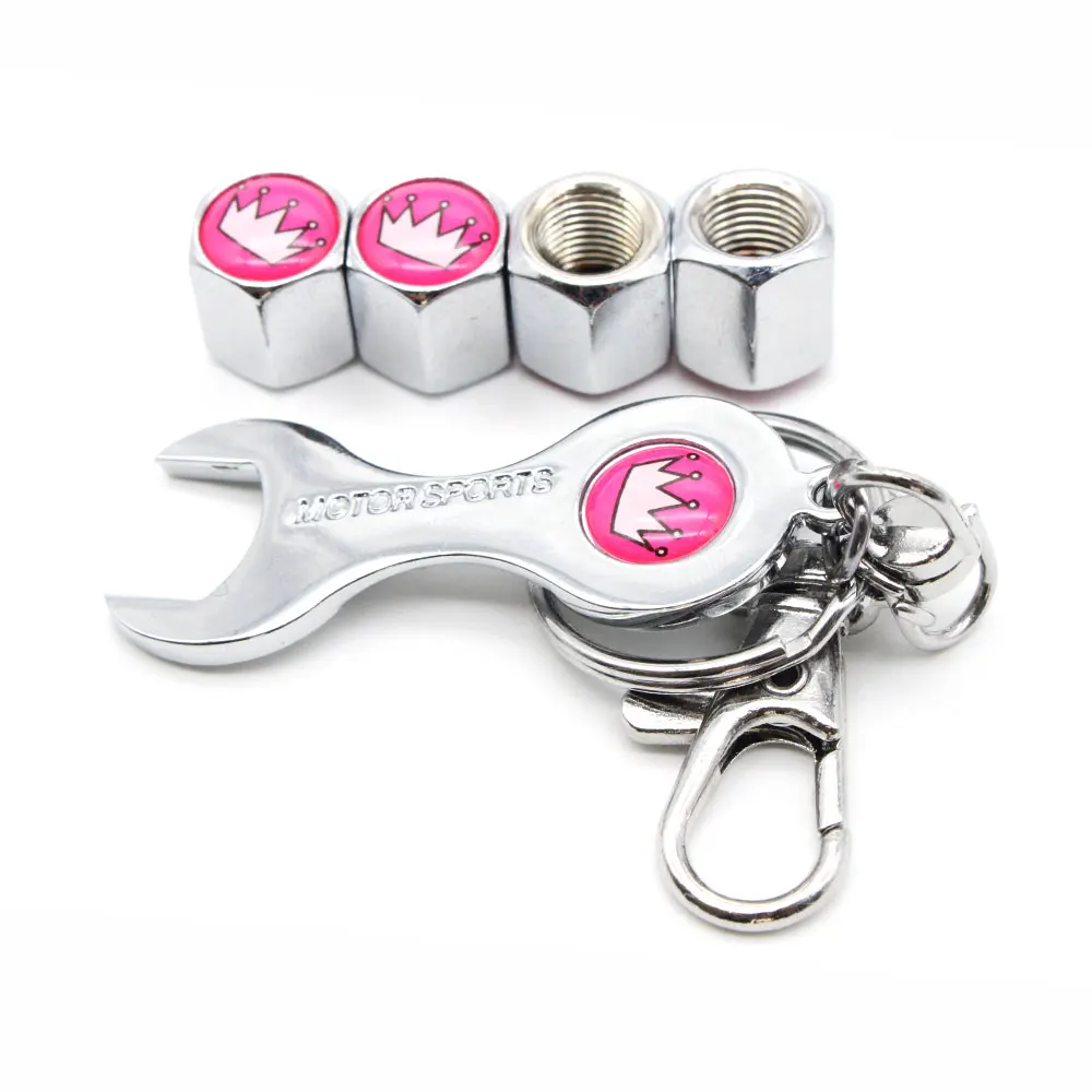 DSYCAR 1 комплект цинковый сплав противоугонное автомобильное колесо крышки