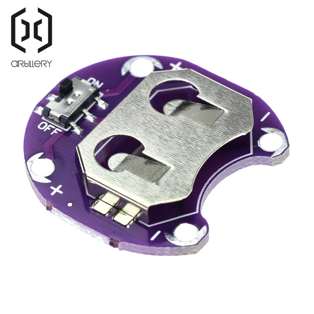 LilyPad монетница Батарейный держатель CR2032 батарейный модуль для arduino DIY KIT