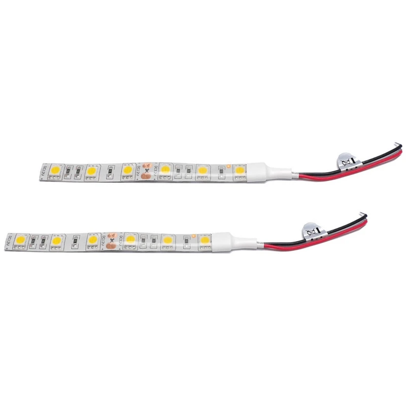 2x 10cm Waterproof Blue/Green 5050 Led Strip Lights Dc 12V Caravan Boat Car | LED