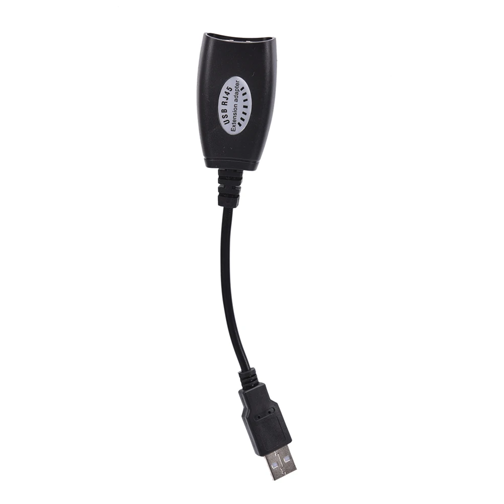 Адаптер-удлинитель USB к RJ45 подключается сетевому кабелю Ethernet CAT5E кабель для