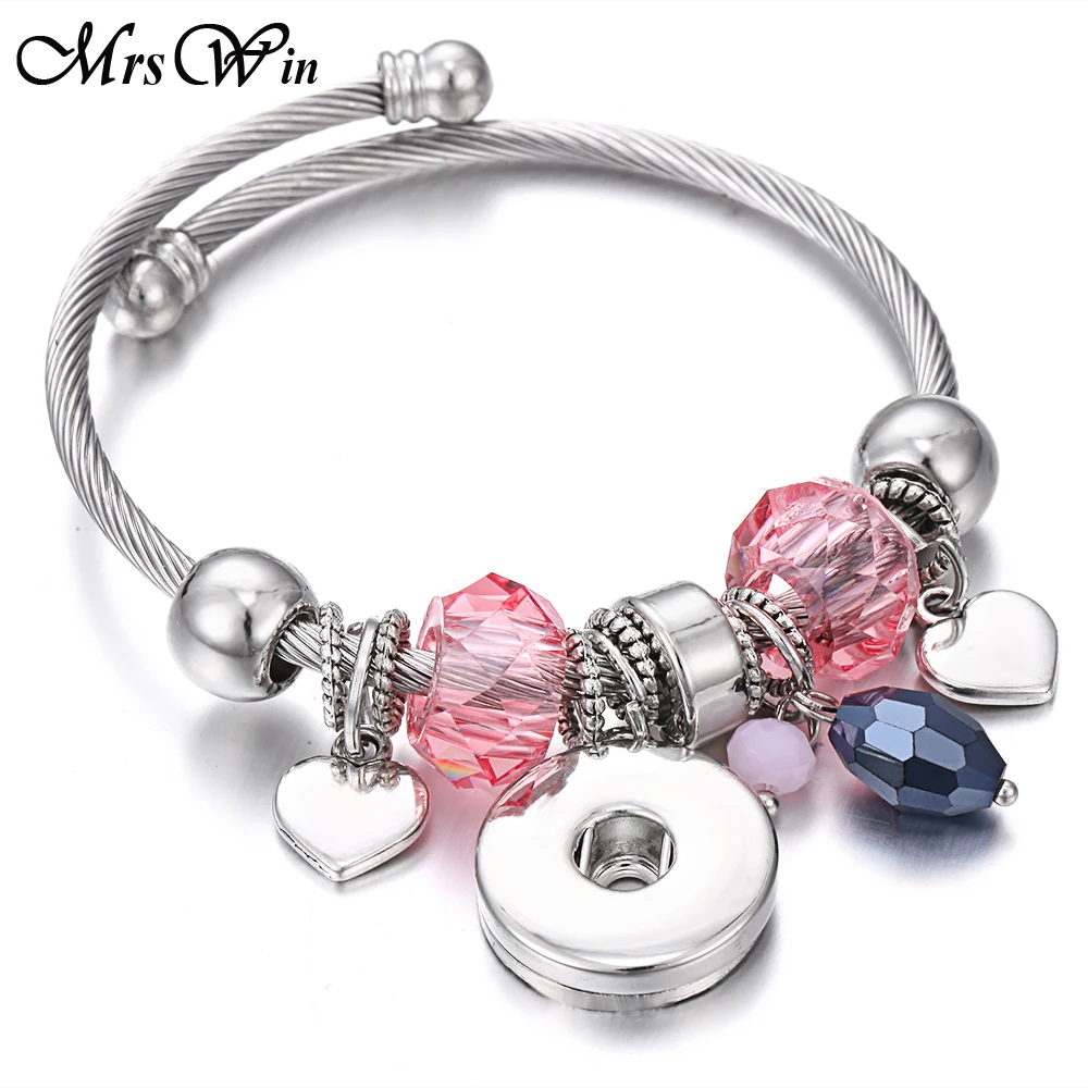 Новые ювелирные изделия браслет на запястье Хрустальный Браслет с бусинами и