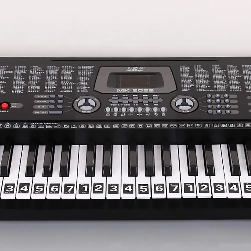

49/54/61/88 Key Piano Stickers Electronic Keyboard Label Stickers For Piano Note Learners I2N4