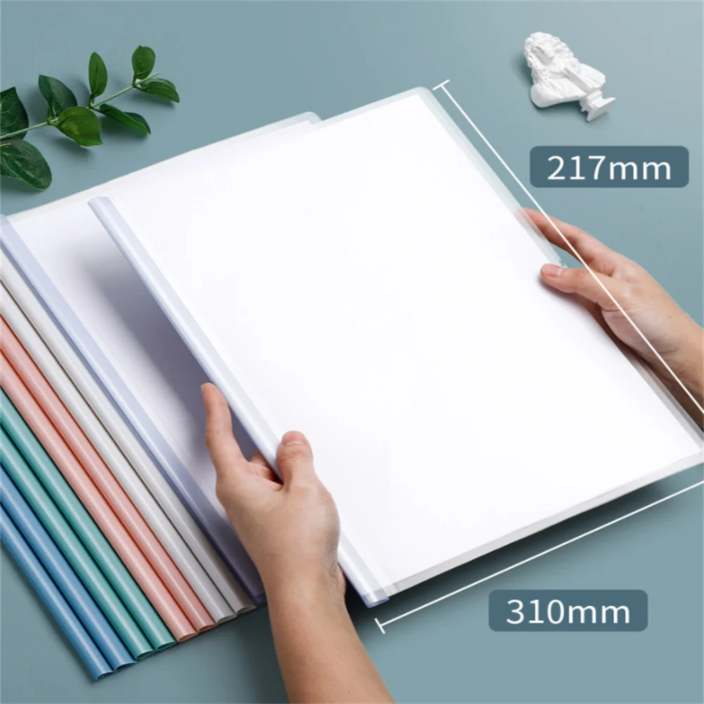 10 шт. A4 цветная бумажная папка для документов зажим упаковка файлов приемник