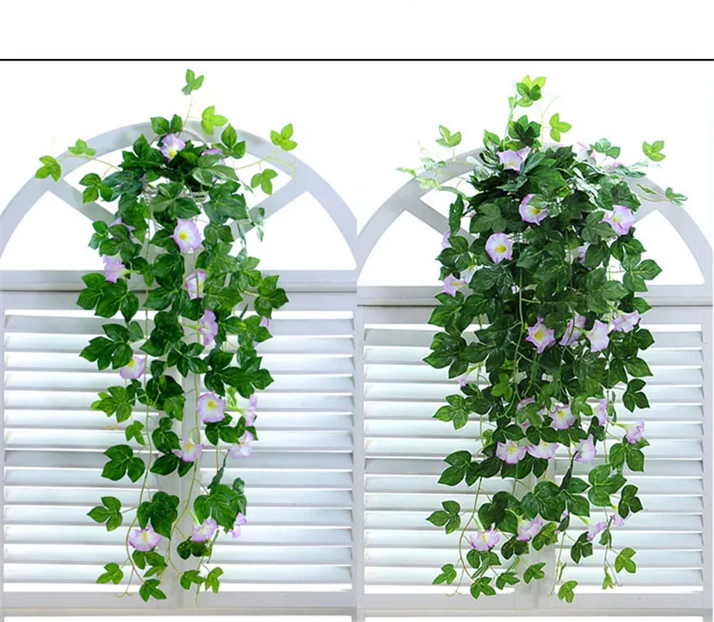 90 см искусственные растения Висячие лозы для свадьбы дома сада декорации на