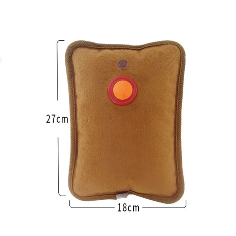 Мультяшная плюшевая сумка для горячей воды портативная Милая теплая рук с