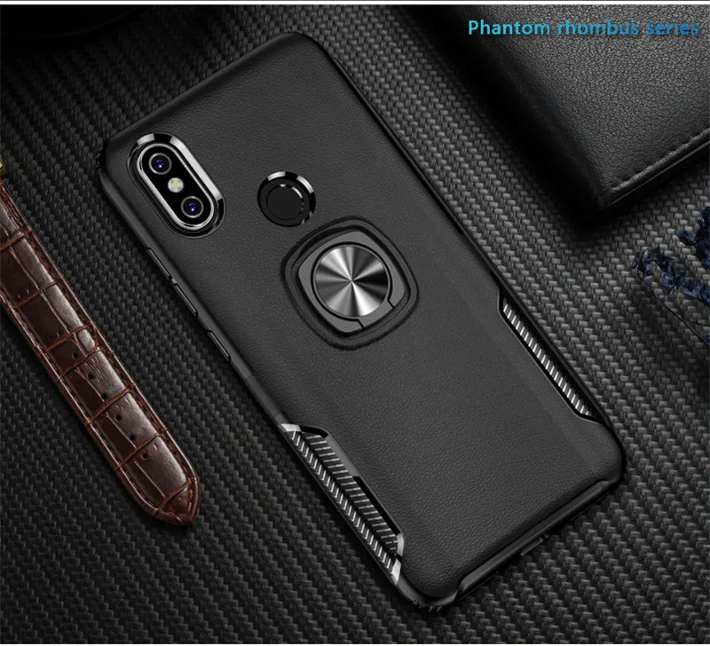 Чехол UBERAY для Xiaomi Poco F1 MI 9 6X A2 8SE кожаный чехол из ПК магнитный автомобильный
