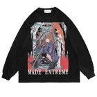 Костюм для косплея из искусственной кожи с принтом Death Note