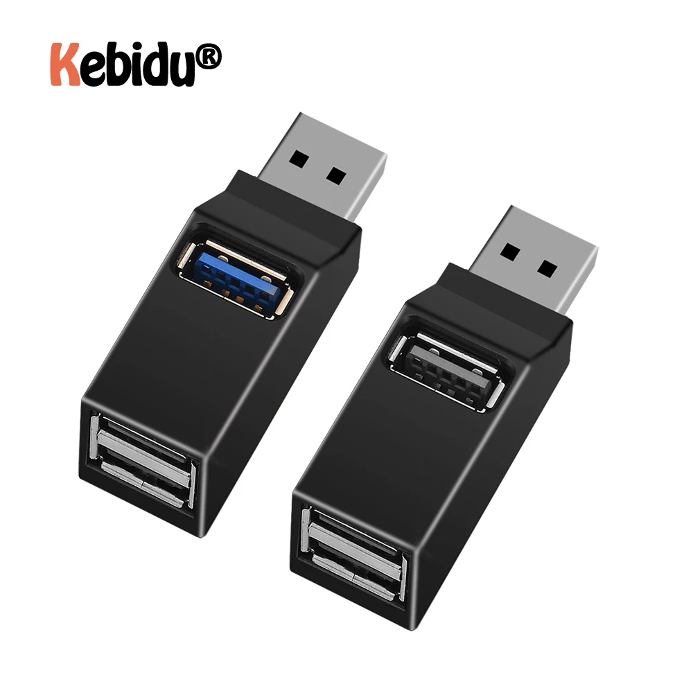 Universal Mini 3 Ports USB 3.0 Hub High Speed Data Transfer Splitter Box Adapter For MacBook Pro PC Laptop Multi-port | Компьютеры и