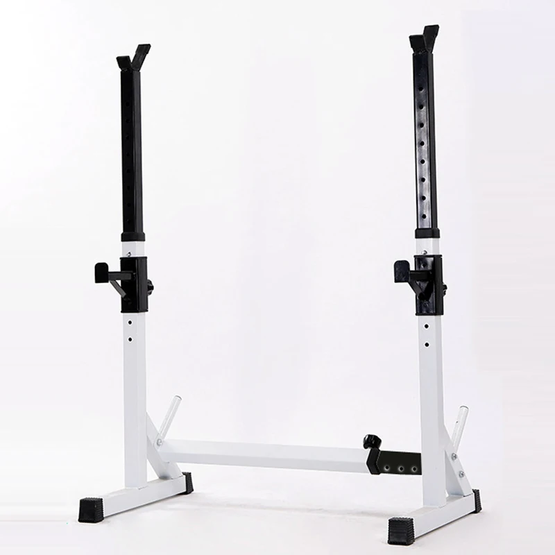 

11 Gears Height Adjustable Barbell Rack Domestic Squatting Frame Width Adjustable Weightlifting Rack