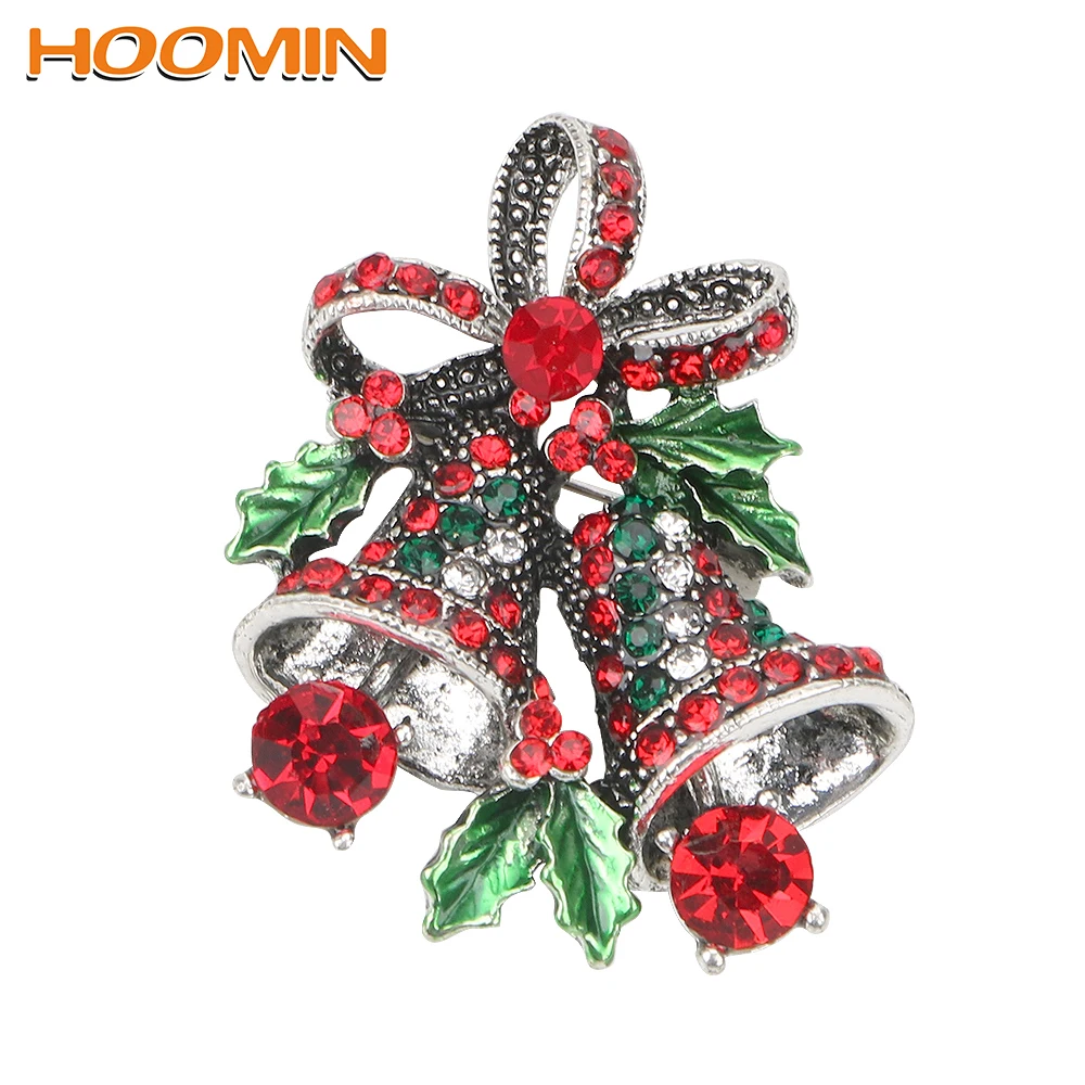 HOOMIN костюм контакты колокольчики броши ювелирные изделия в винтажном стиле