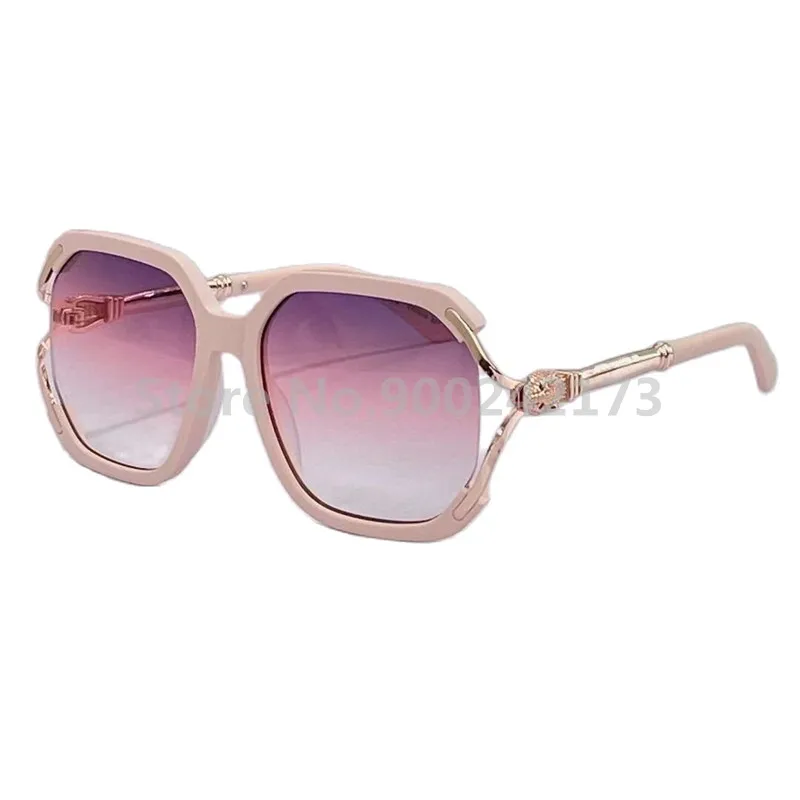 

2021 Composit Sunglasses Women Luxury Brand Colored Black Square Sunglasses Women Futuristic Retro Half-frame Sunglasses