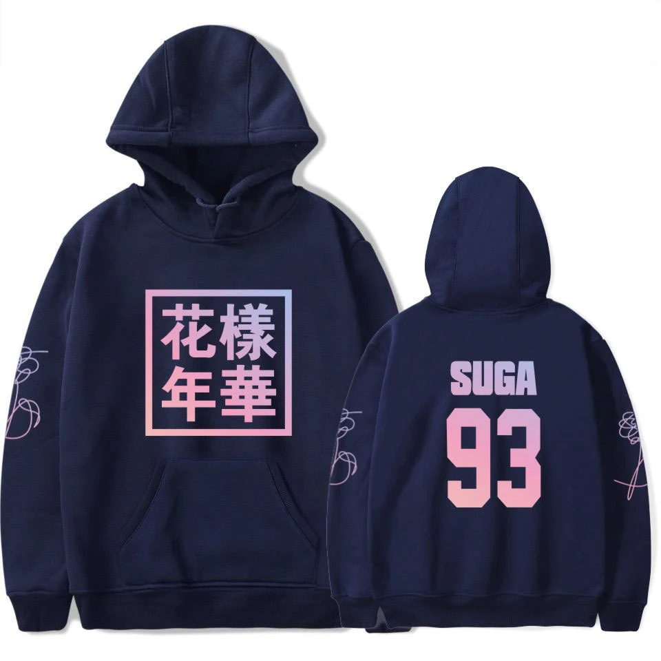 

Tropica Love Bts Kpop Boy Groups JIN SUGA J HOPE JIMIN V JUNGKOOK Pullovers Oversized Hoodie Sweatshirts Unisex A.R.M.Y Gifts